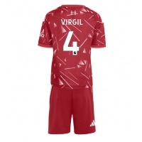 Liverpool Virgil van Dijk #4 Hemmatröja Barn 2026-27 Kortärmad (+ Korta byxor)